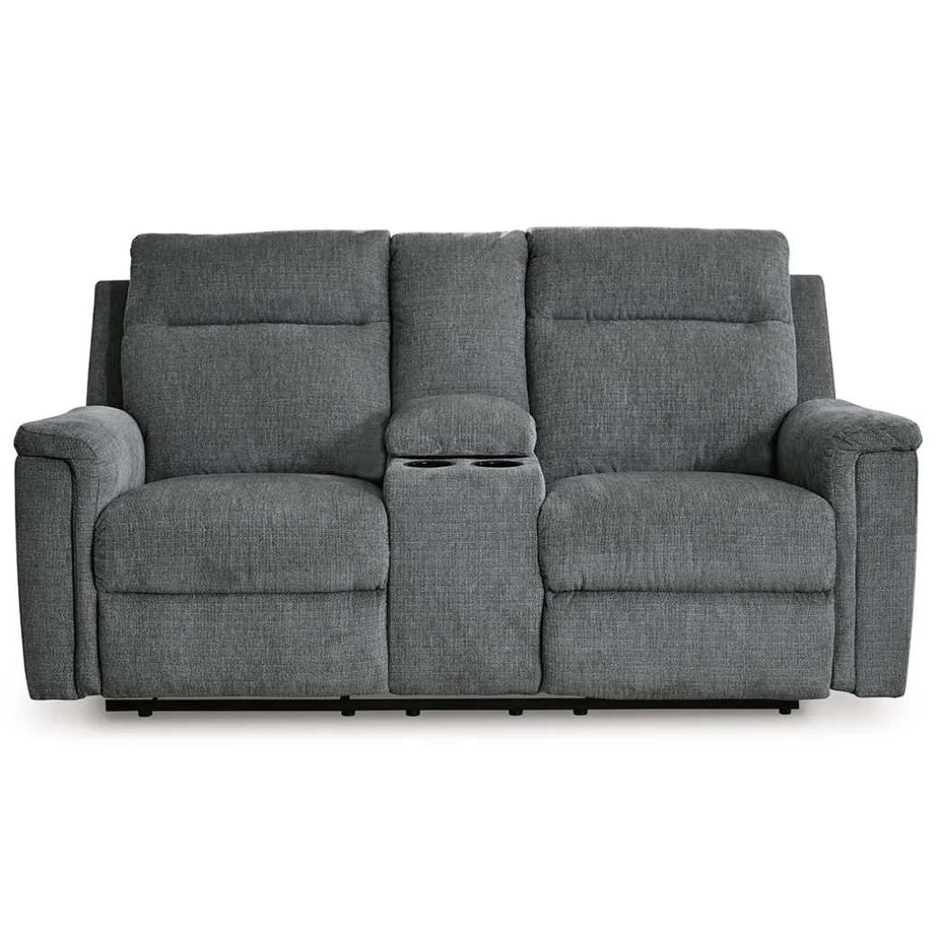 Barnsana Power Reclining Loveseat with Console