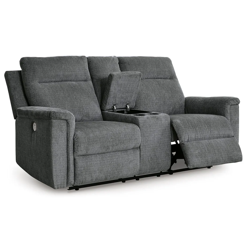 Barnsana Power Reclining Loveseat with Console