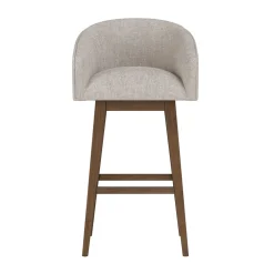 Barrel Bar Stool - Beige