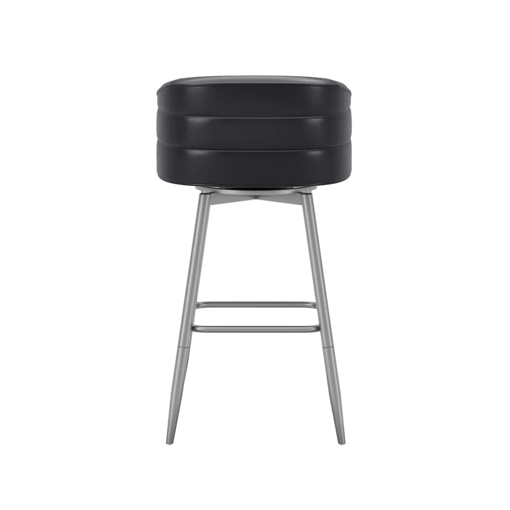 Barrel Bar Stool - Black