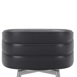 Barrel Bar Stool - Black