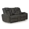 Batavia Pier Reclining Loveseat with Console