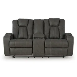 Batavia Pier Reclining Loveseat with Console