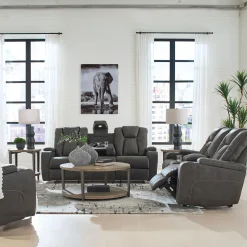 Batavia Pier Reclining Loveseat with Console