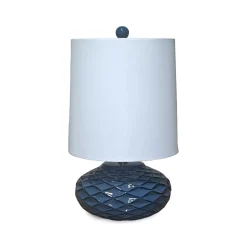 Blue Ceramic Table Lamp