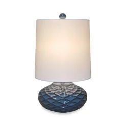Blue Ceramic Table Lamp