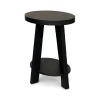 Boho Oval End Table