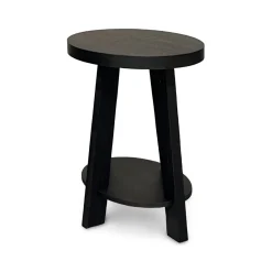 Boho Oval End Table