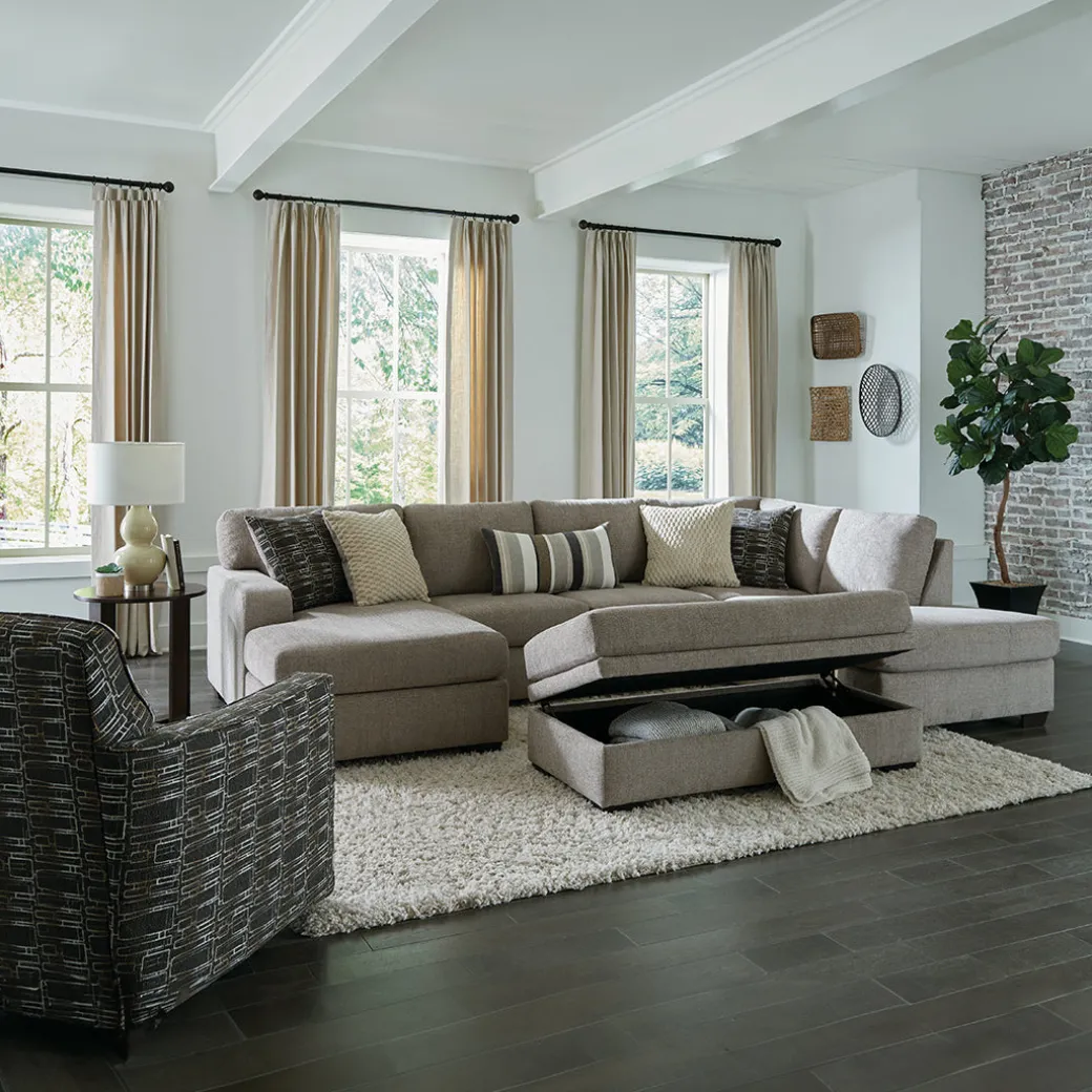Bri Storage Ottoman