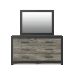 Broachmyn Black Bedroom Group with Mattress & Foundation - Queen