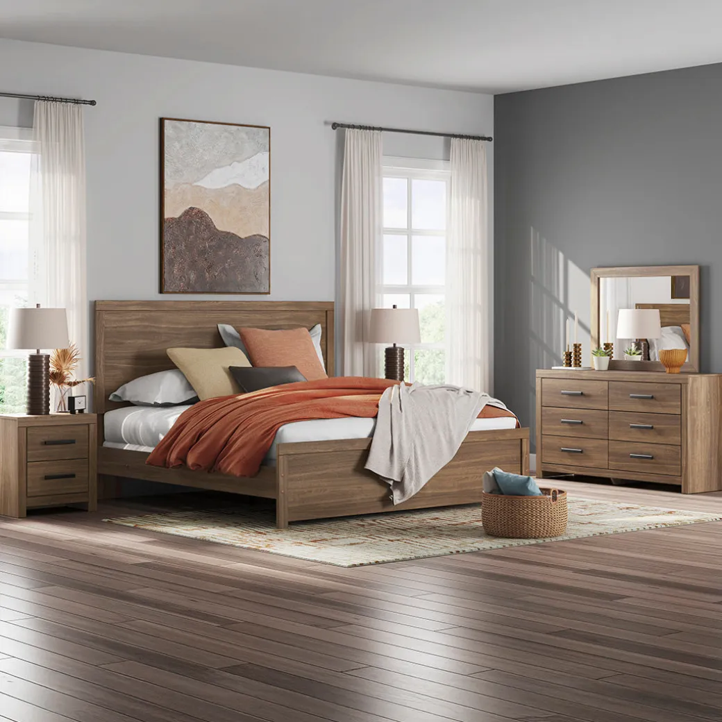 Broachmyn Mirror - Brown