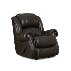 Charles Leather Rocker Recliner