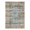 Charleston Blue Washable Rug