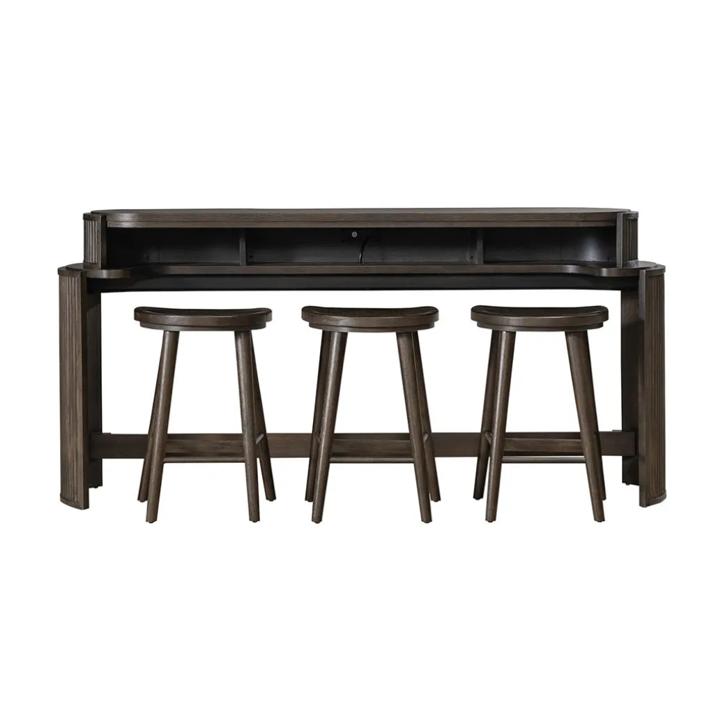City View Console Table with Stools