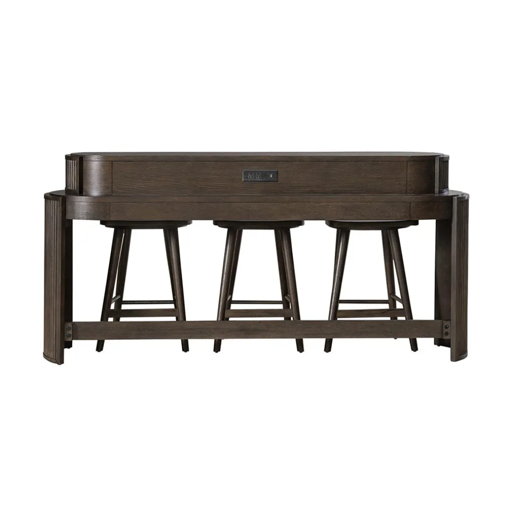 City View Console Table with Stools