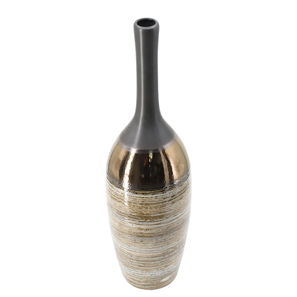 Copper Ceramic Vase III
