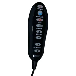 Drake Power Rocker Recliner with Heat and Massage
