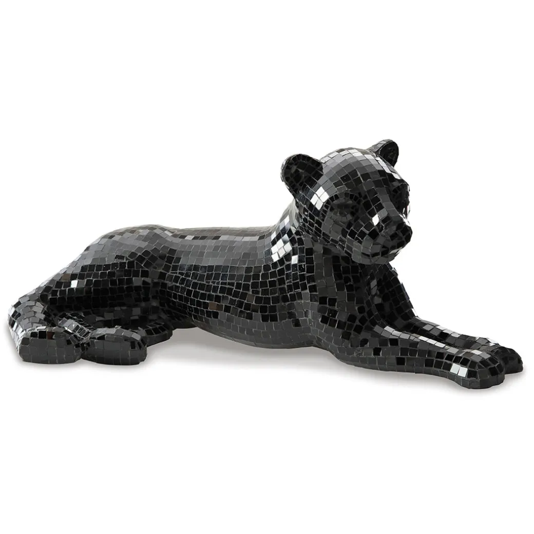Drice Panther Sculpture - Black