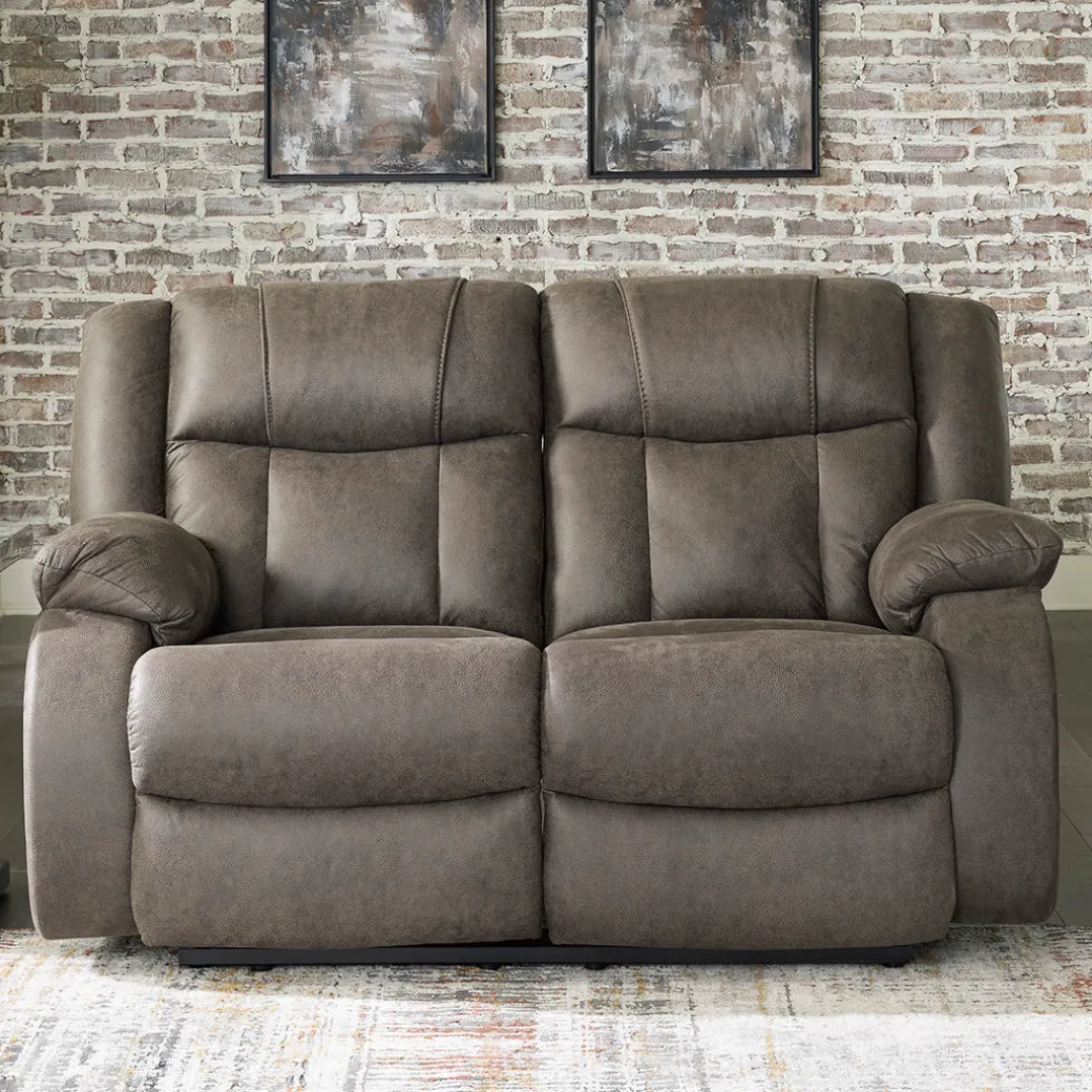 First Base Reclining Loveseat