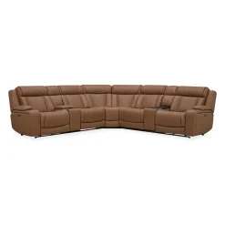 First Class Power Reclining Sectional