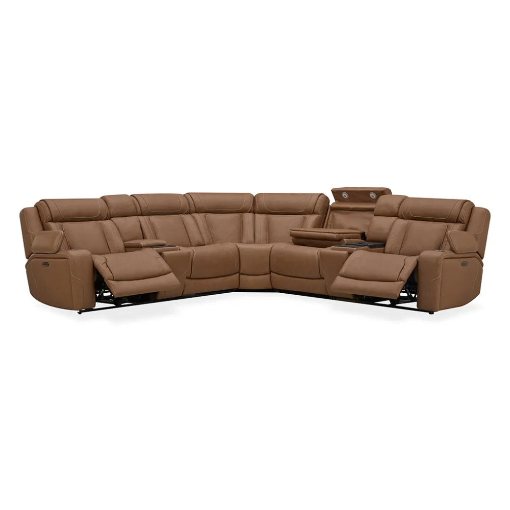 First Class Power Reclining Sectional