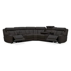 First Class Power Reclining Sectional