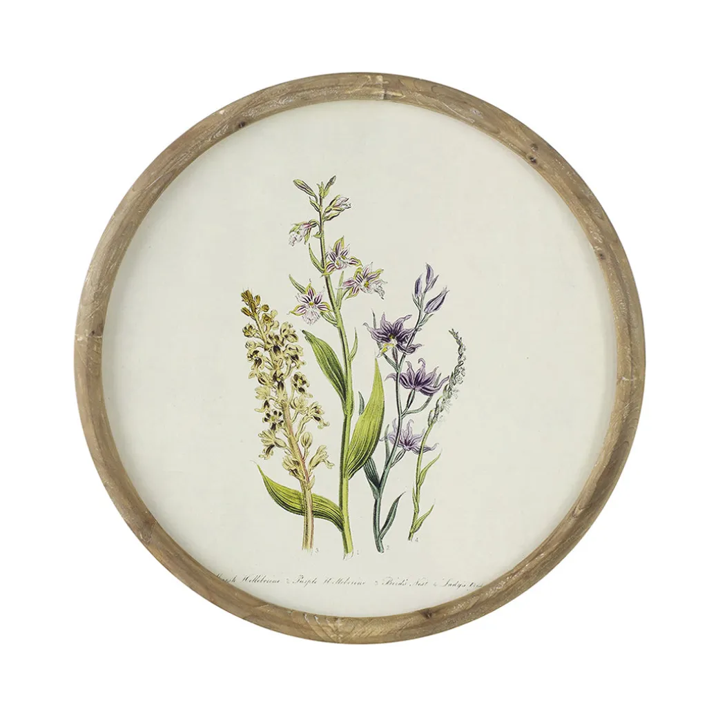 Flora Round Prints (Set of 4)
