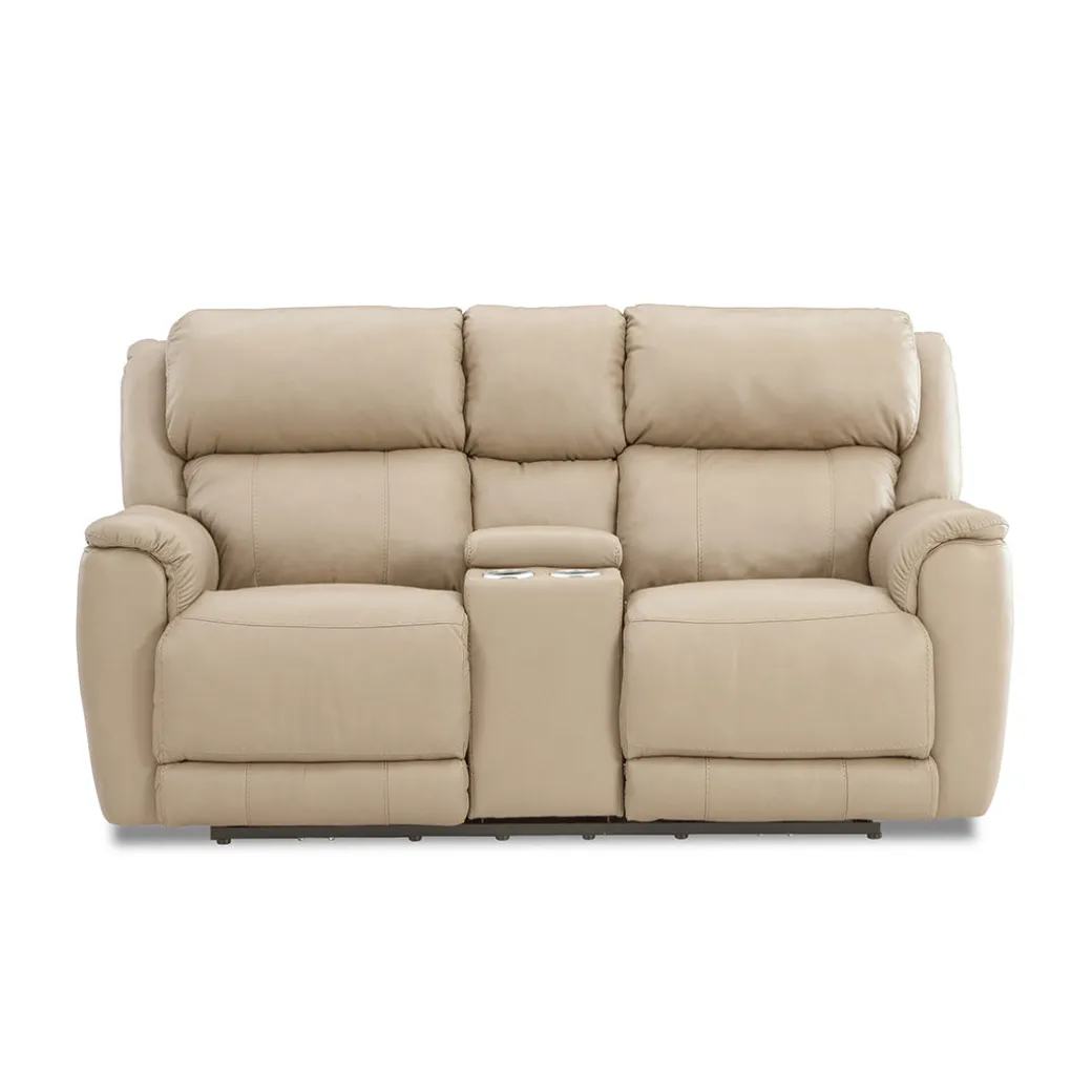 Grace Leather Zero-G Power Reclining Loveseat