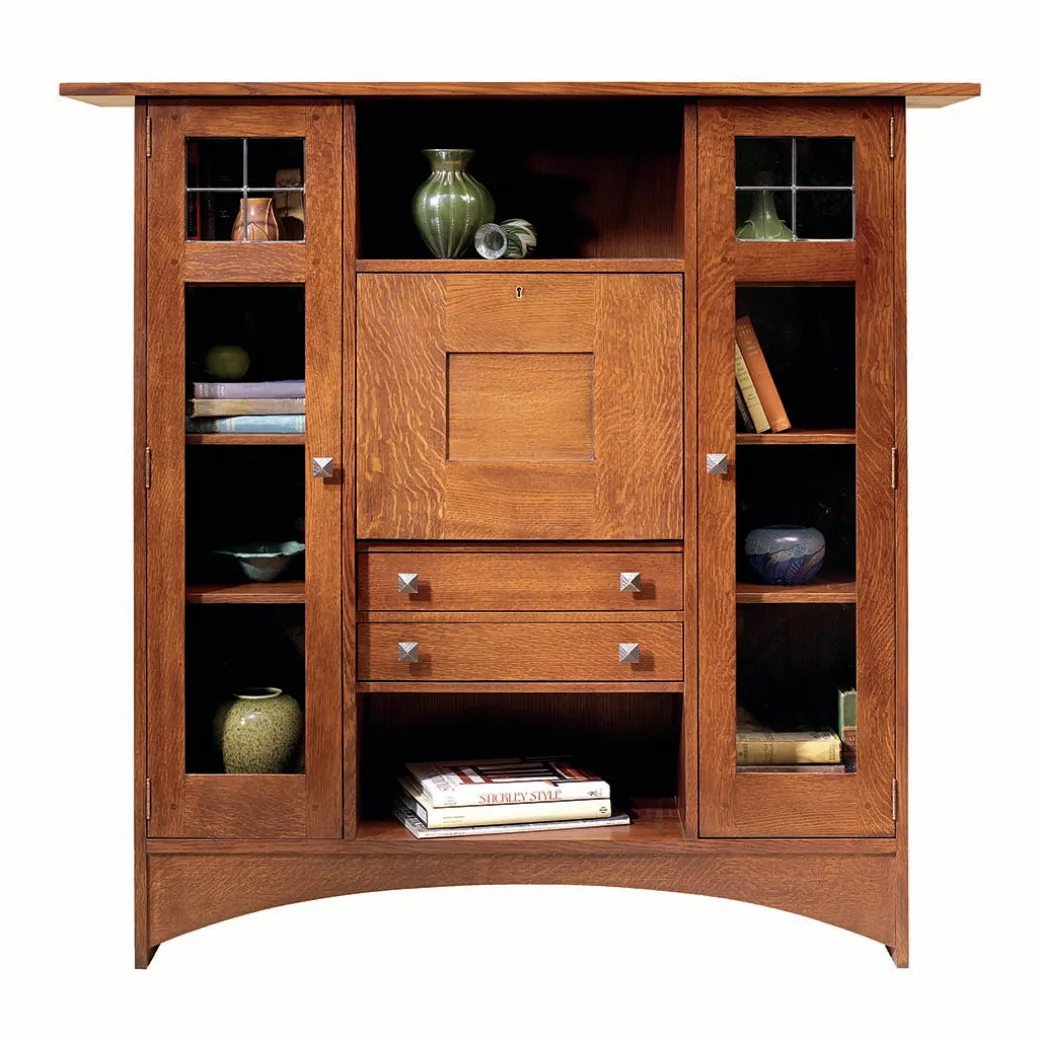 Harvey Ellis Fall Front Bookcase