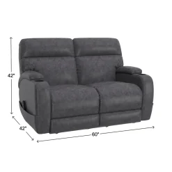Jaguar Triple Power Sofa and Loveseat