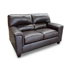 Lacey Leather Loveseat