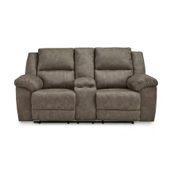 Laresview Reclining Loveseat with Console