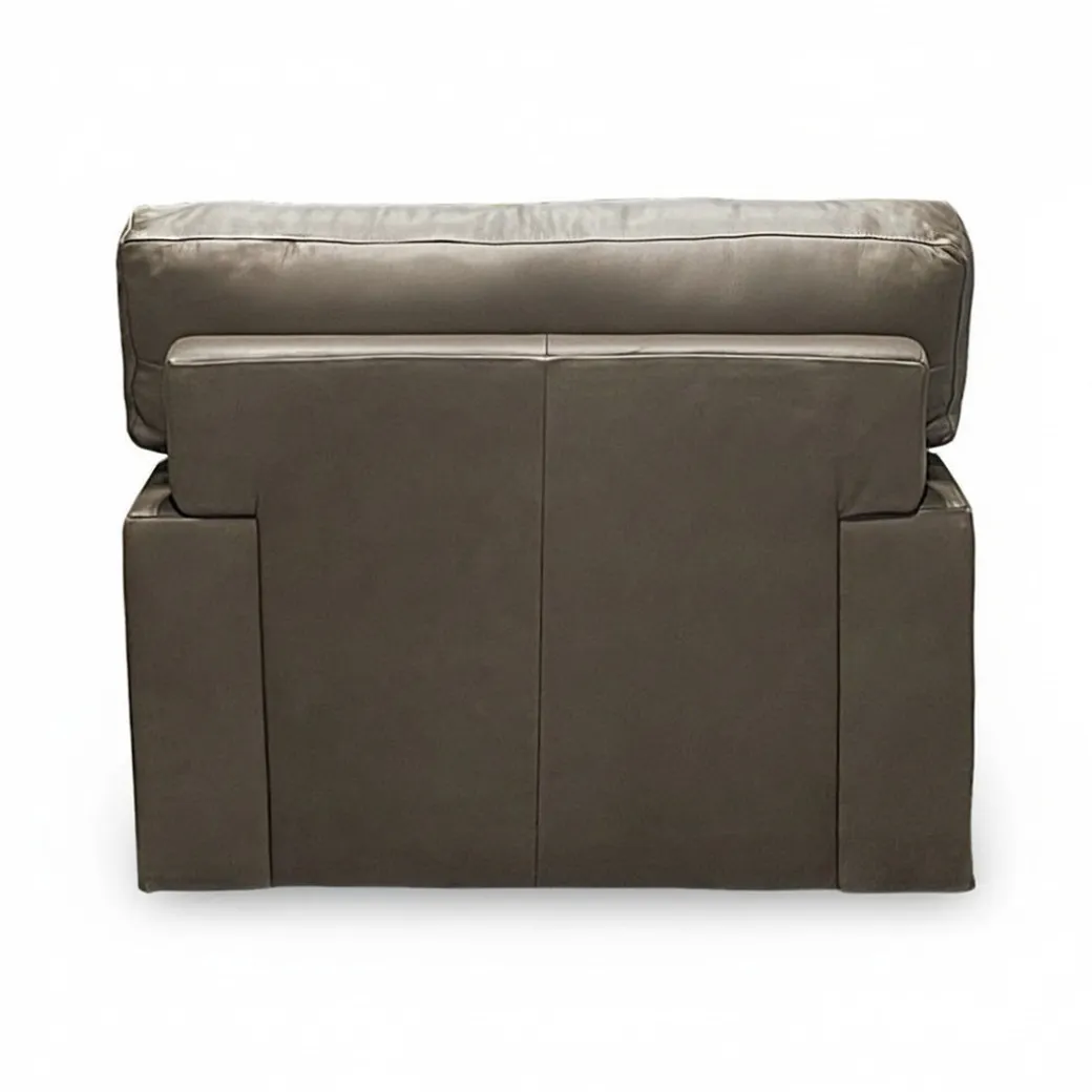 Layla Leather Swivel Chair