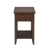 Lenore Side Table - Brown