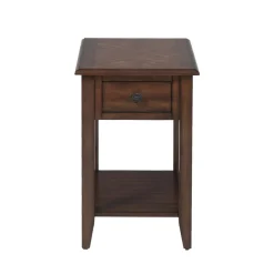 Lenore Side Table - Brown