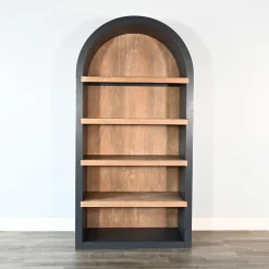 Logan Arched Bookcase