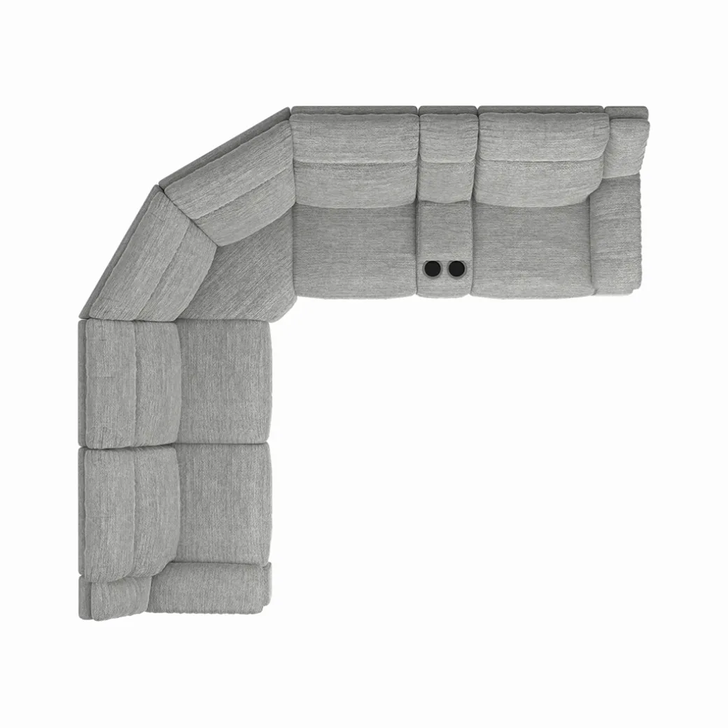 Lucie Power Reclining Sectional