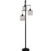 Madison Bronze Cage Chade Floor Lamp