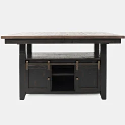 Madison County High-Low Table - Black