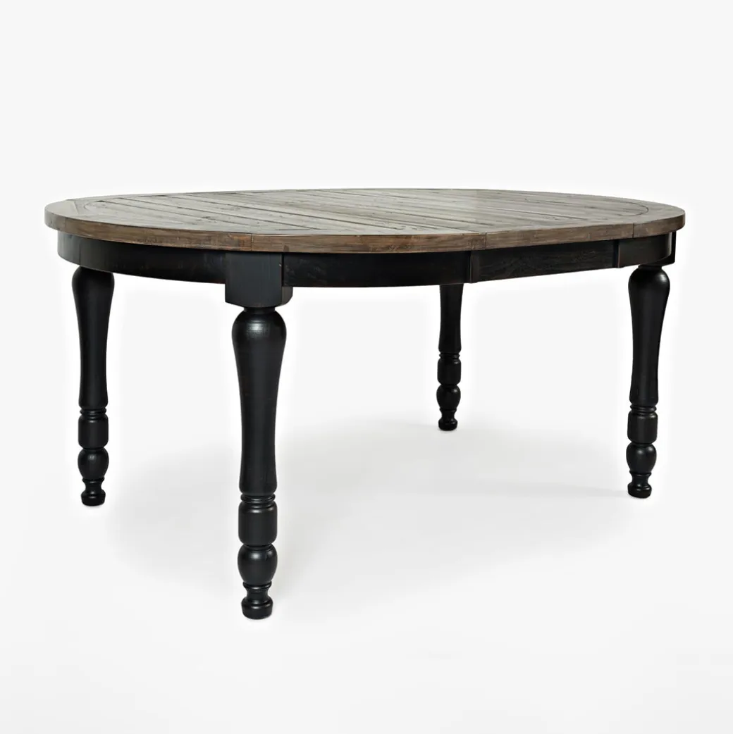 Madison County Oval Dining Table - Black