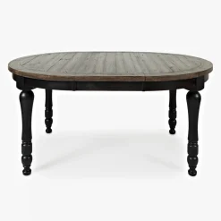 Madison County Oval Dining Table - Black