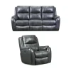Marquis Power Sofa and Rocker Recliner