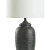 Matte Black Table Lamp
