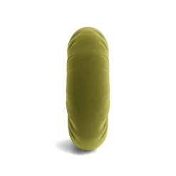Minka Green Round Accent Pillow