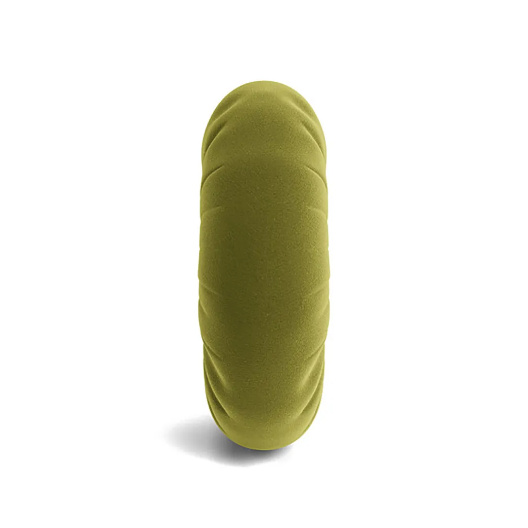 Minka Green Round Accent Pillow