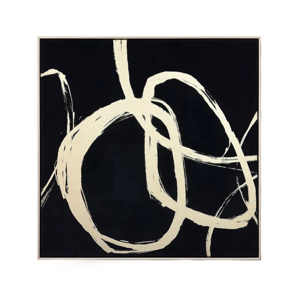 Monochrome Kinetic Swirl