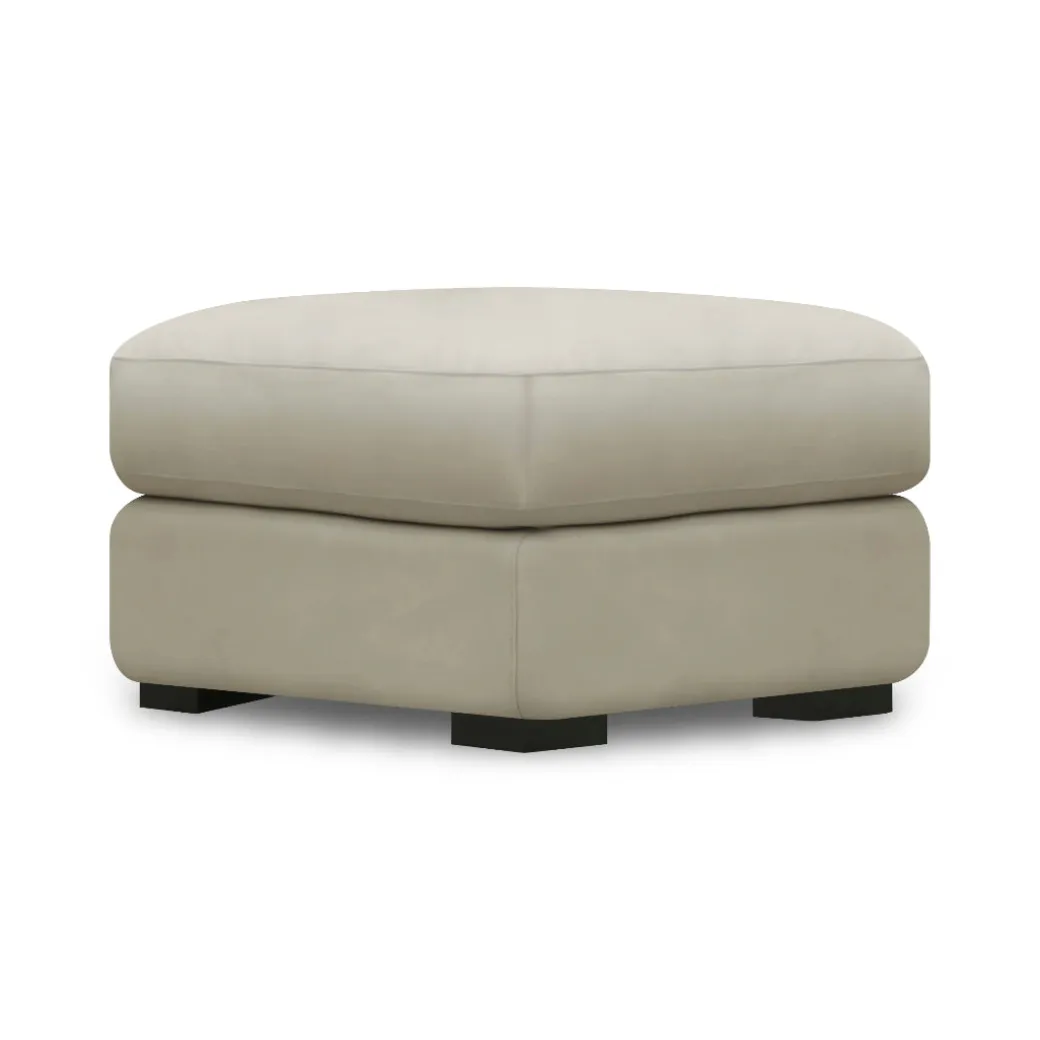 Montreal Leather Ottoman