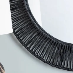 Onyx Round Mirror