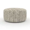 Passageway Round Cocktail Ottoman