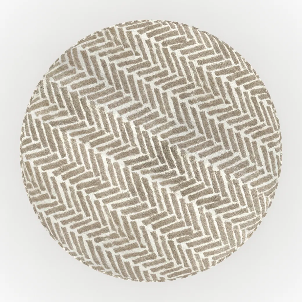 Passageway Round Cocktail Ottoman